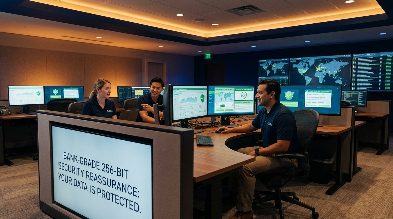 Firstwick Bank Security Operations Center with fraud prevention specialists